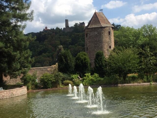 Ferienwohnung Burgenblilck Weinheim Εξωτερικό φωτογραφία
